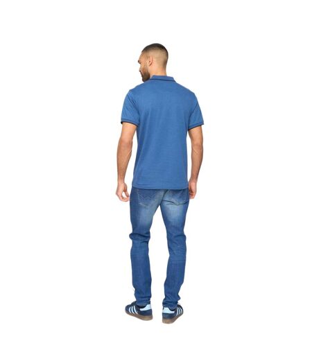 Mens Elverton Polo Shirt Blue Bewley & Ritch