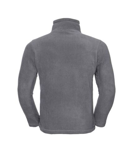 Russell Mens Zip Neck Outdoor Fleece Top (Convoy Gray) - UTPC5938