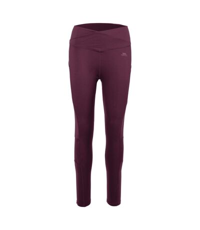 Womens/ladies bibi active leggings damson tone Trespass