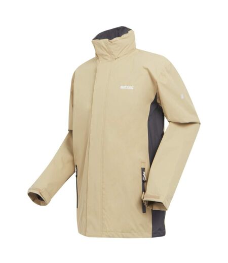 Veste imperméable matt homme avoine / cendre Regatta Regatta