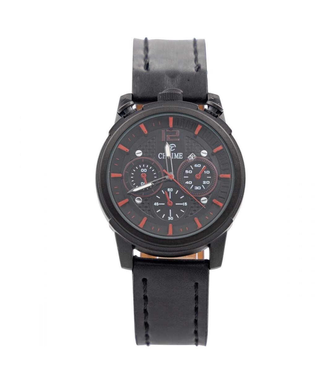 Montre Fashion Homme Noir CHTIME