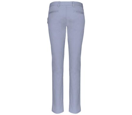 Pantalon chino - Femme - PAT741 - bleu kentucky