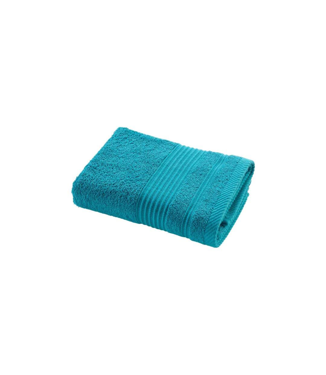 Serviette de Toilette Tendresse 50x90cm Bleu Paon-1