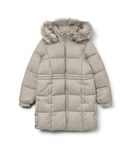 Doudoune beige femme vero moda pinar