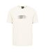 T-shirt Motif/style À Rayures Unity Homme Beige Clair Boss-1
