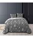 Parure de Lit 3 Pièces Suzanne 260x240cm Anthracite-1