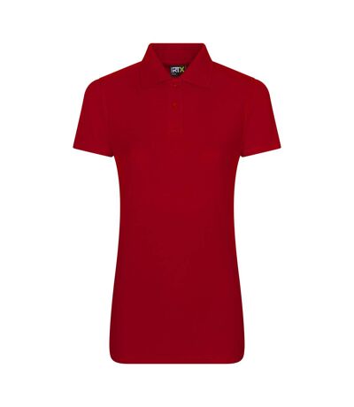 Polo pro femme rouge PRO RTX