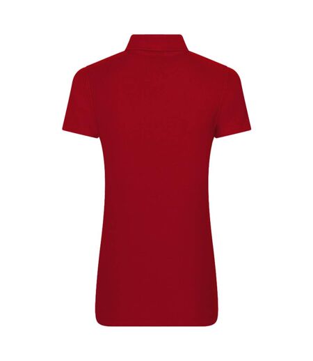 PRO RTX Womens/Ladies Pro Piqu Polo Shirt (Red) - UTPC3016