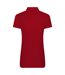 PRO RTX Womens/Ladies Pro Piqu Polo Shirt (Red)