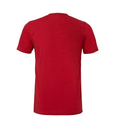 Canvas Triblend T-shirt À Manches Courtes Homme Rouge Bella + Canvas