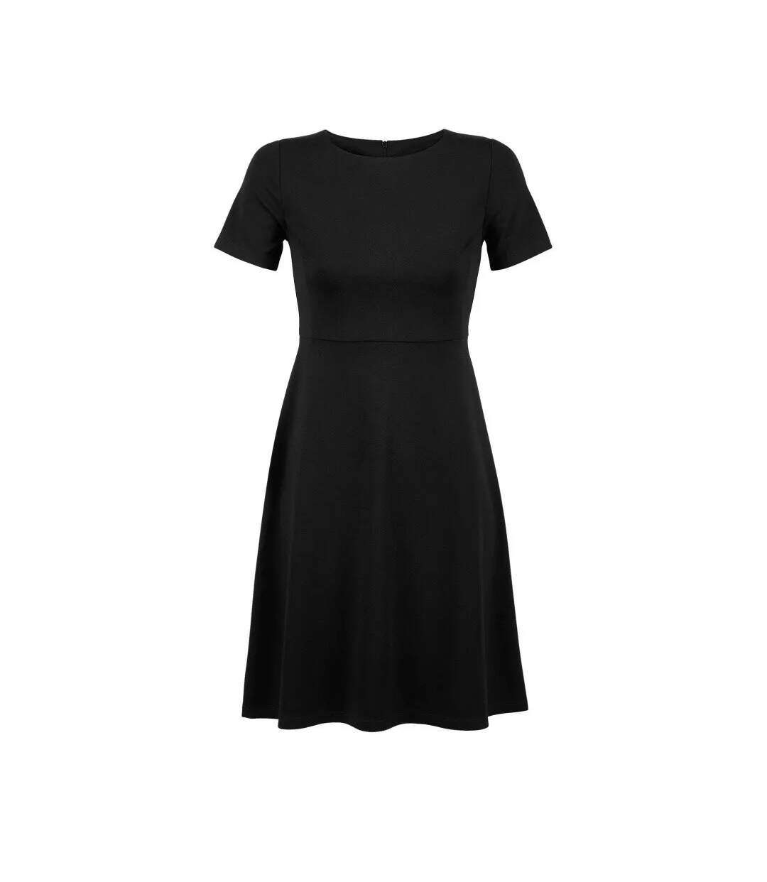 Robe Mi-longue Camille Femme Noir Sombre NEOBLU-1