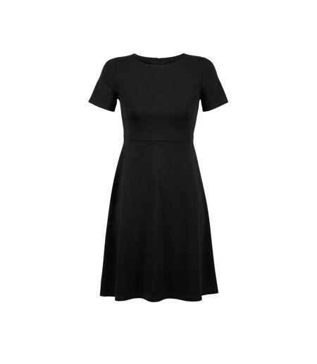 Robe Mi-longue Camille Femme Noir Sombre NEOBLU