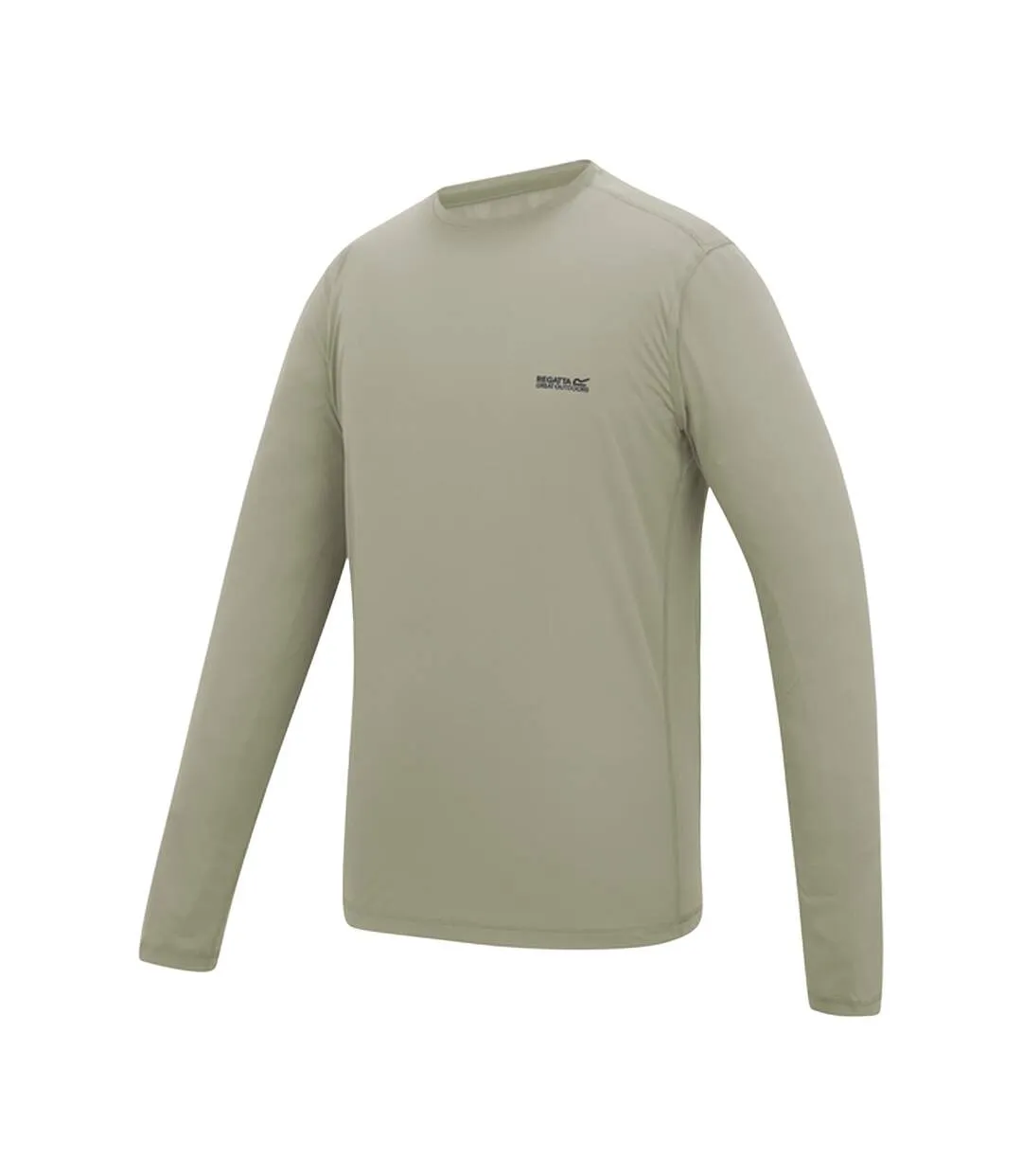 Mens Mindo Logo Long-sleeved T-shirt Abbeystone Regatta-4