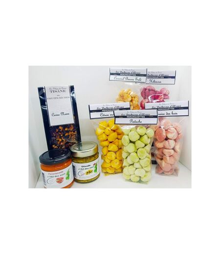 Coffret dégustation aux notes d'Alsace : 4 produits livrés chez vous - SMARTBOX - Coffret Cadeau Gastronomie
