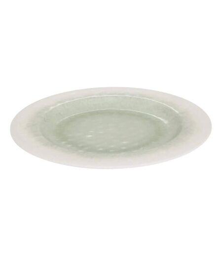 Lot de 6 Assiettes Plates Clara 28cm Vert
