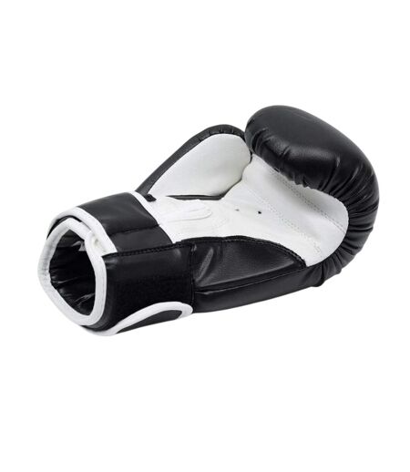 Gants De Boxe Hawk Adulte Blanc Noir SMJ Sport
