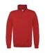 Sweat-shirt col zippé - homme - WUI22 - rouge