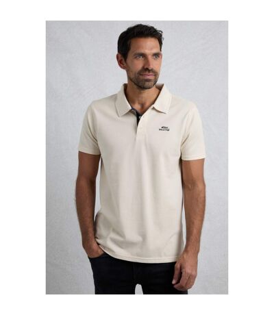 Mens Miles Pique Organic Polo Shirt String Weird Fish