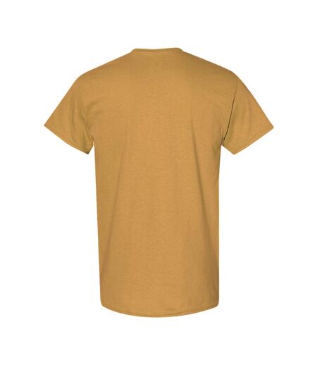 Lot De 5  T-shirts Manches Courtes Hommes Jaune Foncé Gildan