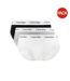 Slips Motif/style Logo Homme Noir Blanc Gris Calvin Klein-1