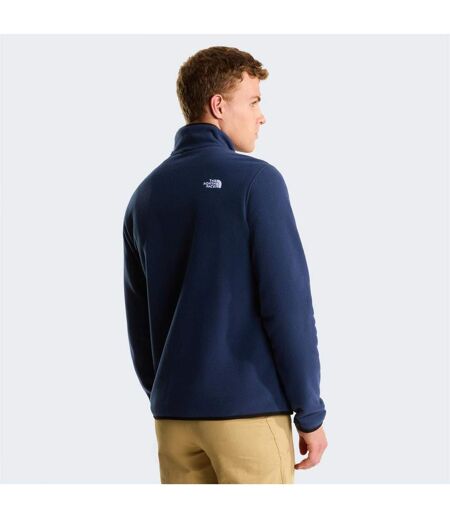 Mens Glacier Fleece Jacket Navy The North Face