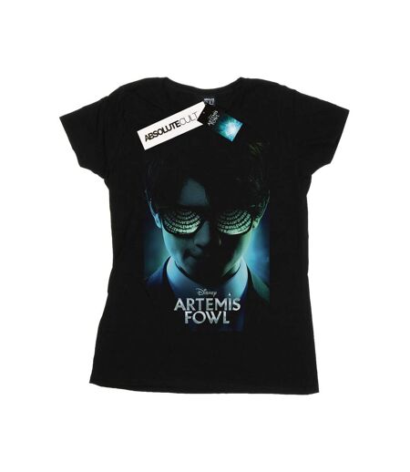 Disney Femme/Les femmes - T-shirt en coton avec l'affiche d'Artemis Fowl (Noir) - UTBI8546