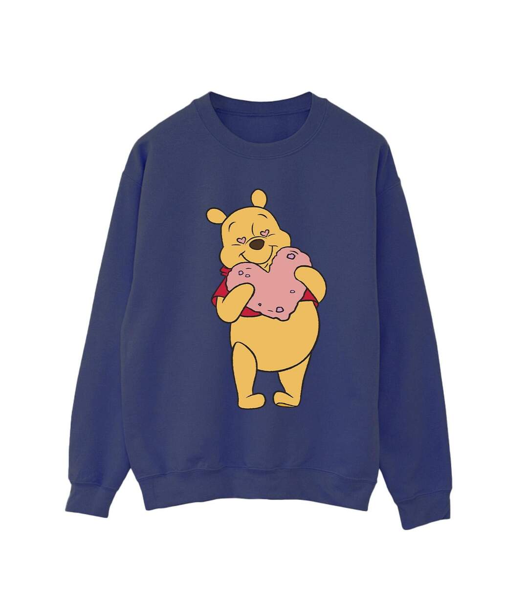 Disney Sweatshirt Winnie The Pooh Heart Eyes Femme/Ladies (Bleu marine) - UTBI42975-1