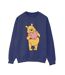 Disney Sweatshirt Winnie The Pooh Heart Eyes Femme/Ladies (Bleu marine) - UTBI42975-1