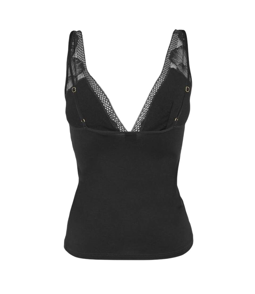 Haut De Pyjama Motif/style Pivoine Femme Noir Boss-3