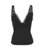 Haut De Pyjama Motif/style Pivoine Femme Noir Boss-3