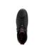 Womens/ladies Blake Hi Top Leather Trainers Black Hugo-4