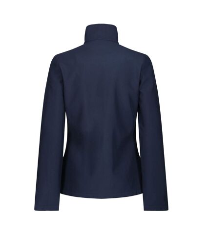 Womens/ladies honestly made softshell jacket navy Regatta