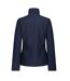 Womens/ladies honestly made softshell jacket navy Regatta