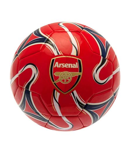 Arsenal FC - Ballon de foot COSMOS (Rouge / Bleu) (Taille 5) - UTBS3326