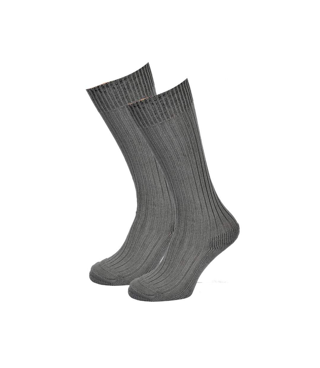 Chaussettes hautes homme Coton - Pack de 4-2