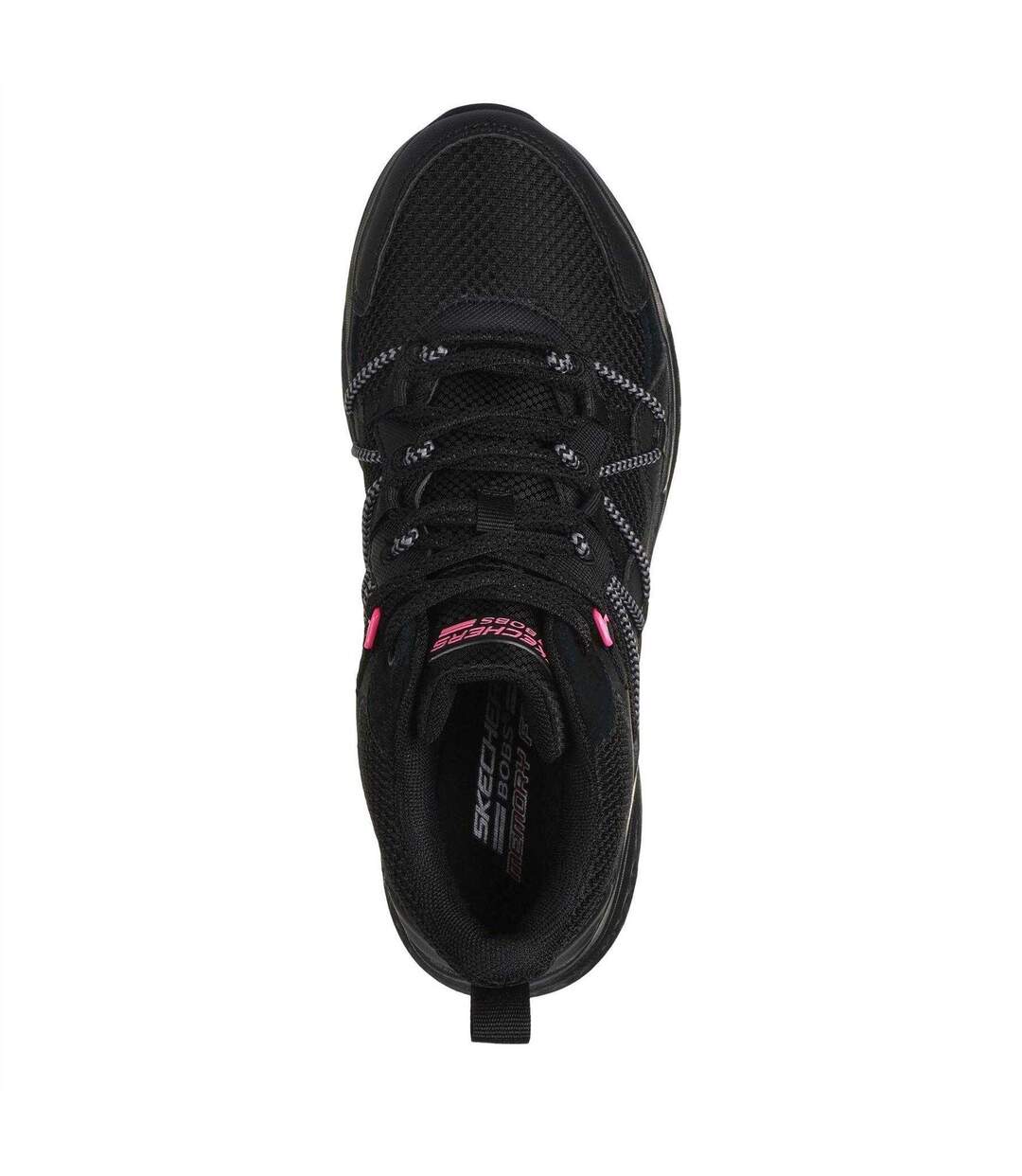 Womens/ladies Lunatrail Logo Trainers Black Skechers-3
