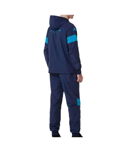 Survêtement marine/turquoise homme kappa astaedy - xxl