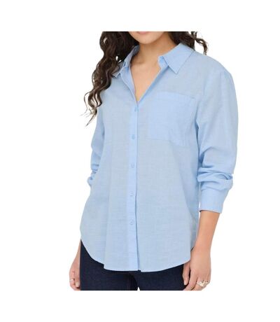 Chemise bleu femme jdy kimie - l