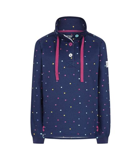 Sweat Motif/style À Pois Femme Lilas Foncé Lazy Jacks