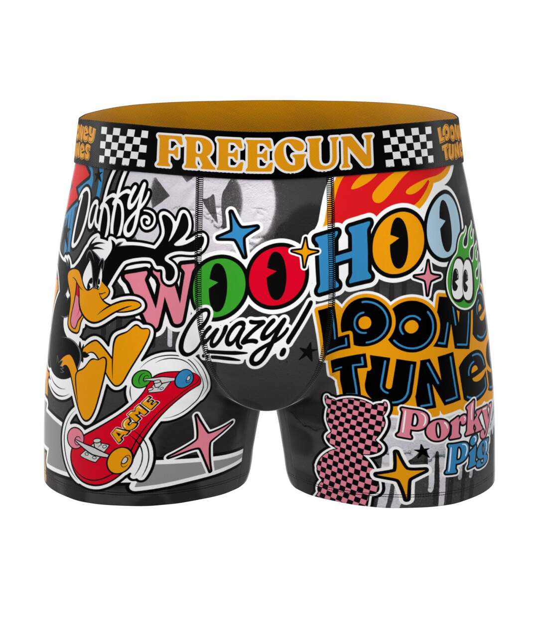 Lot de 4 boxers homme Looney Tunes Freegun-4