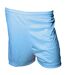 Precision Unisex Adult Micro-Stripe Football Shorts (Sky Blue) - UTRD124