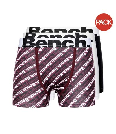 Boxers mendes homme rouge / blanc / noir Bench Bench