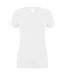 Feel good t-shirt étirable à manches courtes femme blanc Skinni Fit-1