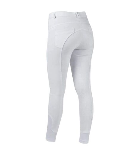 Dublin - Pantalon d'équitation SHELBY - Femme (Blanc) - UTWB1856