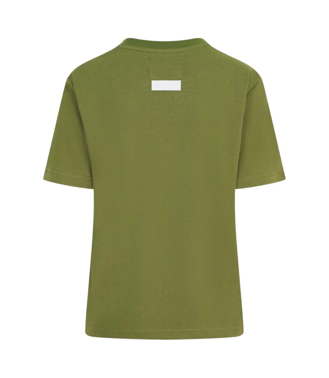 Unisex Adult Arch Cotton T-shirt Moss Blank Essentials-2