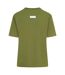 Unisex Adult Arch Cotton T-shirt Moss Blank Essentials-2