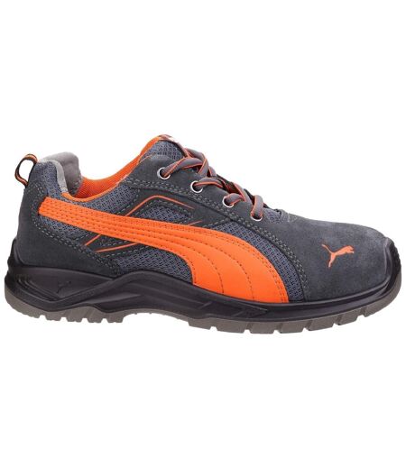 Puma Safety Mens Omni Flash Low Lace Up Safety Trainer/Sneaker (Orange) - UTFS4157