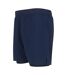 Mens Double Layered Shorts Navy Navy Tombo-4