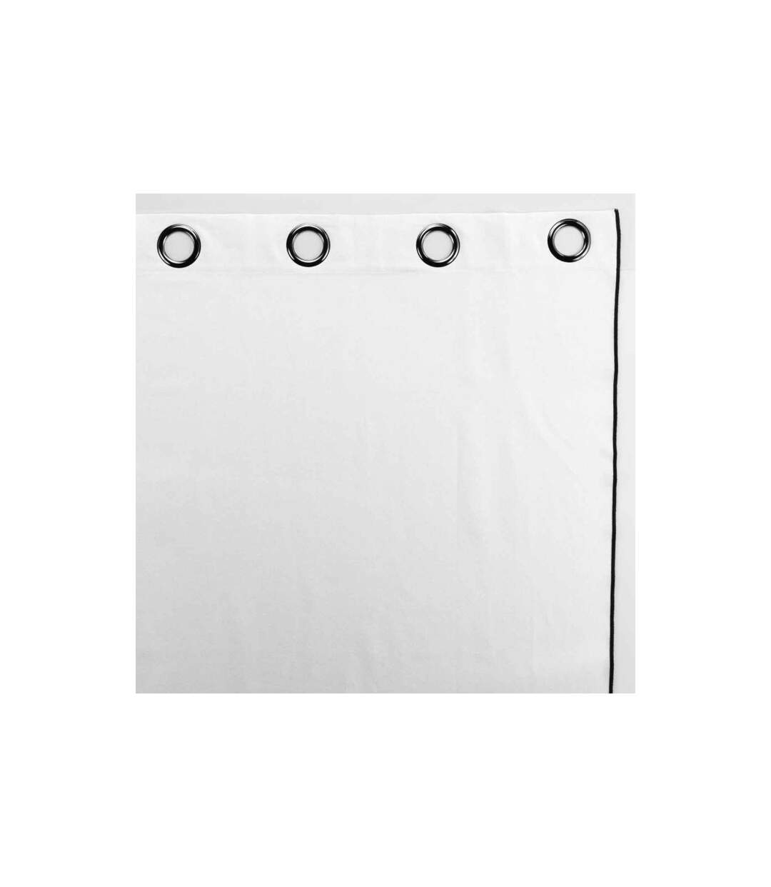 Rideau à Œillets Mistraline 140x240cm Blanc-3