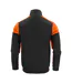 Mens Sweatshirt Black Orange Printer PRIME-2